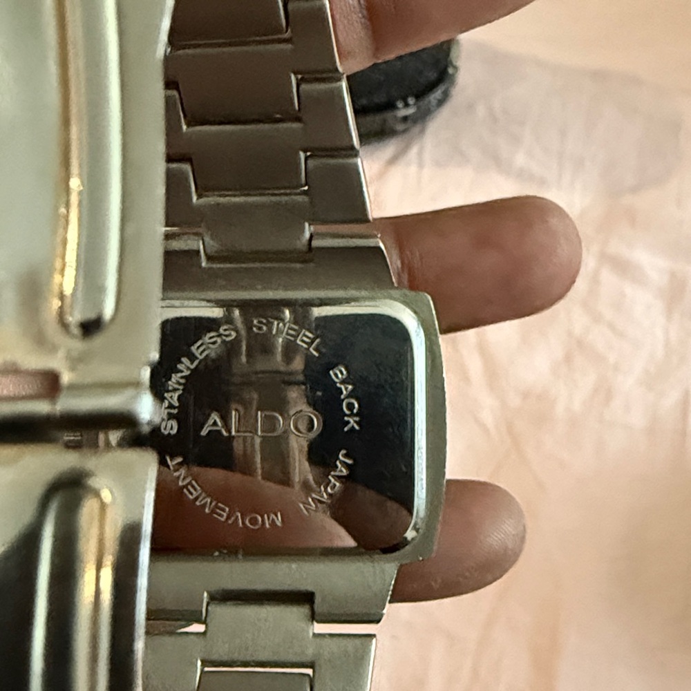 Aldo Metallic Silver Watch - Picture 2 of 2
